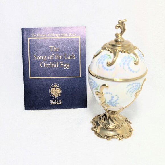 Franklin Mint House of Faberge Musical Egg, Set of Two - Picture 8 of 10